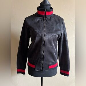 Gucci Black and Red Women's Jacket
